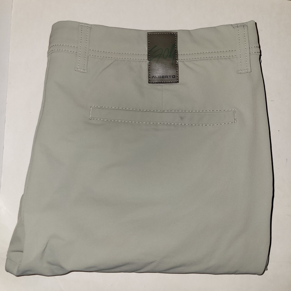 Alberto Golf‎ Rookie Regular Fit Pants Men's Size 40x34 Gray Oeko Tex 3XDRY